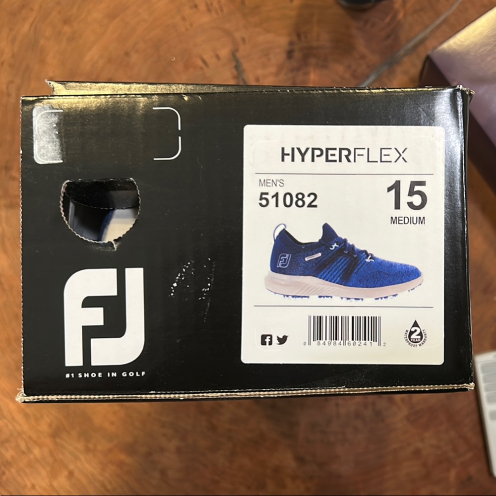 FootJoy HyperFlex Men's Shoes - Vibrant Blue